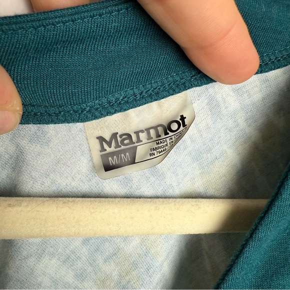 Marmot Women's Remy Geometric Print Lightweight Casual Knit Dress Size Medium - Picture 8 of 8